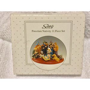 Scott’s 11 Piece Christmas Nativity Set